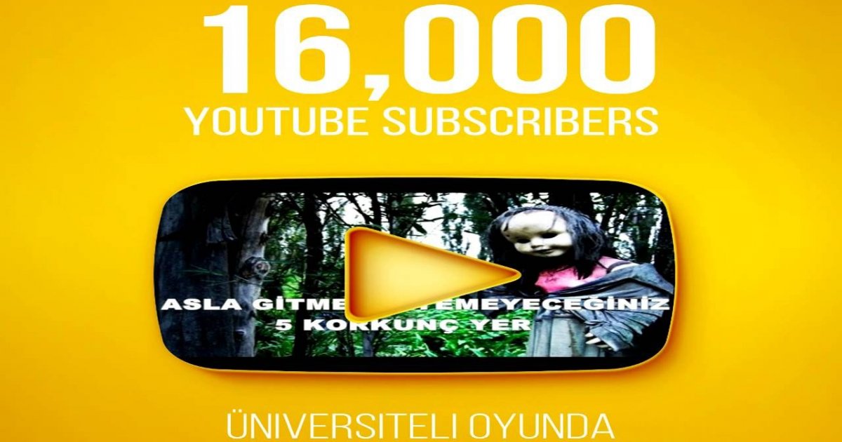 16.000 Abone Teşekkürler ! Ne Videosu Çekeyim Karar Sizde 