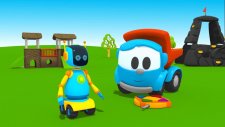 Leo Junior - Bir robot yapıyoruz - Gidip pilleri bulalım - Türkçe dublaj