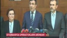 Kalkınma Bakanı Cevdet Yılmaz’ın Diyarbakır basın toplantısı