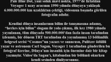 Carl Sagan - Pale Blue Dot/Soluk Mavi Nokta - Türkçe Altyazılı