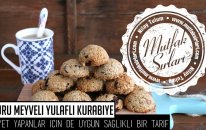 Kuru Meyveli Yulaflı Şekersiz Kurabiye Tarifi - Mutfak Sırları- Gurme