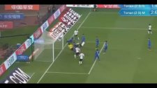 Eski Trabzonsporlu Mbia'nın Çin'deki İlk Golü