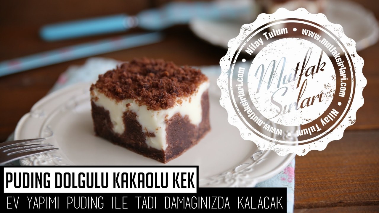 Puding Dolgulu Kolay Kek Tarifi Puding Dolgulu Kolay Kek Tarifi