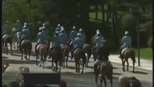 Şahlanış Marşıyla Reisicumhurun Gelişi