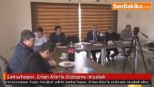 Şanlıurfaspor, Erhan Altın'la Sözleşme İmzaladı