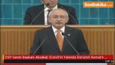 DSP Genel Başkanı Aksakal: Bülent Ecevit'in Yanında Dersimli Kemal'e Rastlamadım