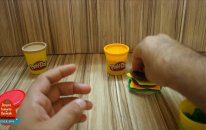 Play Doh Oyun Hamuru ile Köfteli Hamburger Yapıyorum #003 - Play Doh Burger Cooking 2014