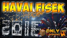 ŞEKİLLİ MUHTEŞEM HAVAİ FİŞEKLER! (Minecraft Komutları)