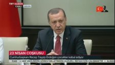 23 Nisan'da Erdoğan'a Soru Sorarken Ağlayan Çocuk Necip Can (23 Nisan Cumartesi 2016)
