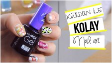 Sadece Kürdan İle 5 Kolay Nail Art Deseni