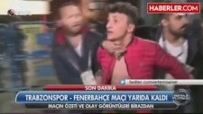 Hakeme Saldıran Taraftar, Fener Forması Yakarken Fotoğraf Çektirmiş