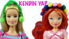 Barbie ve Winx Club Bloom Oyuncakları için Kulaklık ve Taç Aksesuar Yapımı | Kendin Yap | EvcilikTV