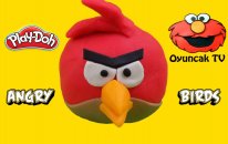Angry Birds Play Doh Oyun Hamuru ile Yapımı