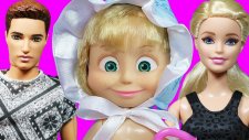 Barbie ve Ailesi Maşa'nın ikiz kardeşi geliyor | Barbie izle | Evcilik TV