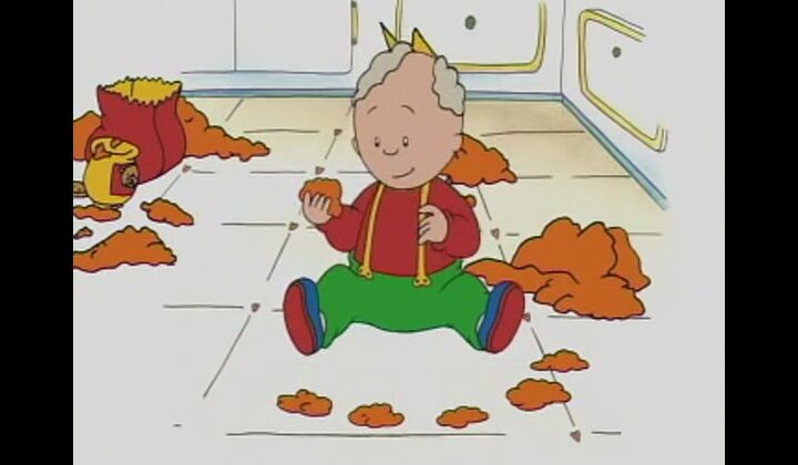 Caillou Bölüm 1 Caillou kurabiye yapıyor