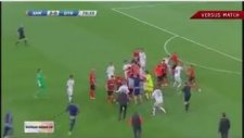 Shakhtar-Kiev Maçında Kavga Çıktı!