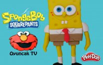 Sünger Bob Play Doh Oyun Hamuru ile Yapımı