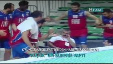 Uyuyakalan Görevliyle Kutlama Sevinci