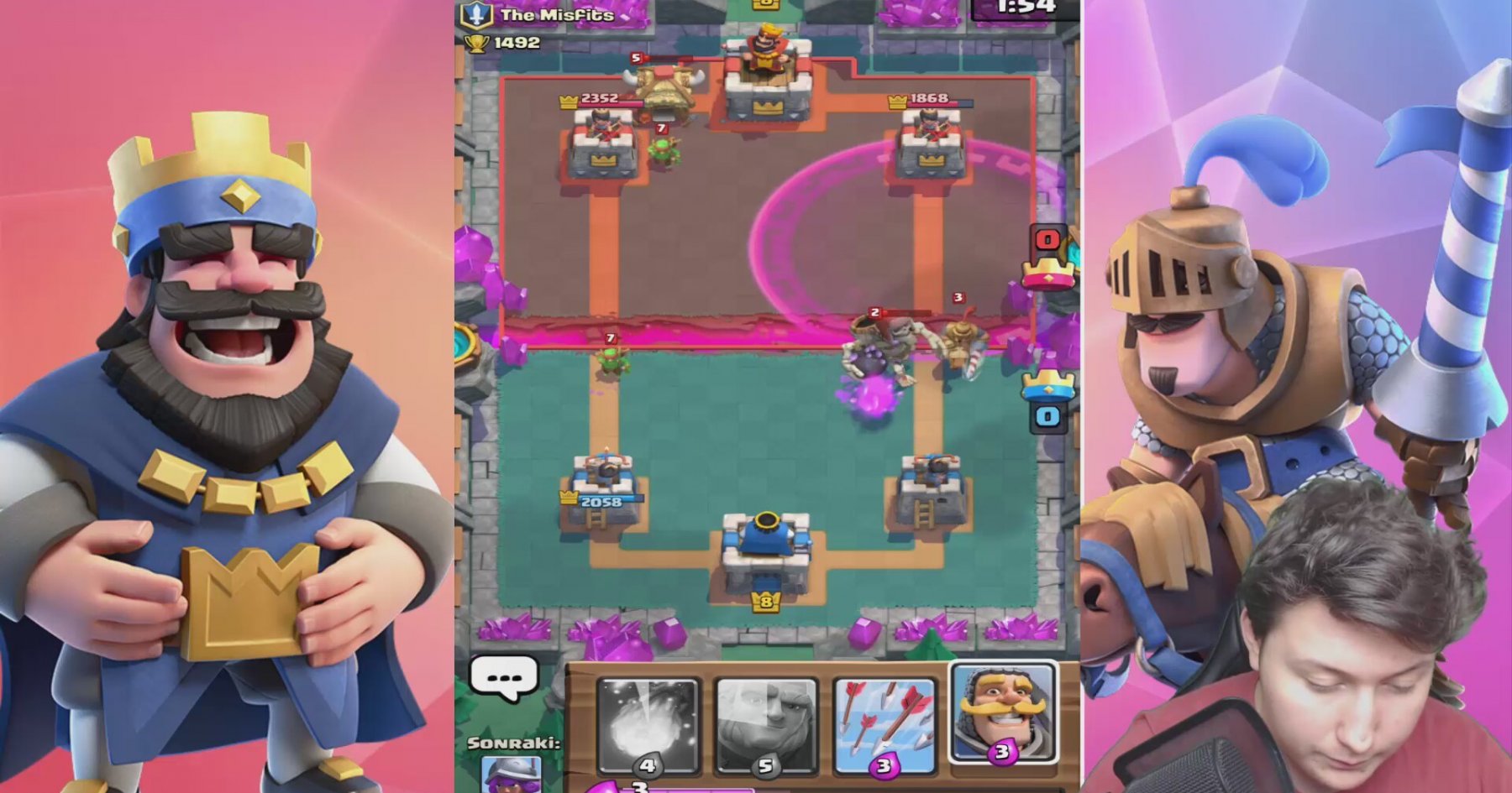 Clash Royale Buzlu Saldırı 1080p  İzlesene.com