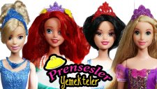 Prensesler Yemeği | Pamuk Prenses Sindirella Rapunzel Deniz Kızı Ariel | Evciliktv