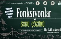 Fonksiyonlar Soru Çözümü / 2016 YGS Matematik