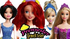 Prensesler Yemeği 2 | Pamuk Prenses Külkedisi Sindirella Rapunzel Deniz Kızı Ariel | EvcilikTV