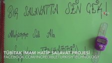 Tubitak Onaylı Bir Salavatta Sen Çek