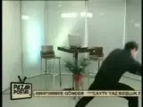 Çay Tv Sunucuya Pandomim Şoku