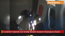 Kastamonu'da Tuvaletini Yapmak İçin Girdiği Binanın Asansör Boşluğuna Düştü