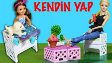 Barbie Oyuncak Bebekler için Bahçe Koltuğu Nasıl Yapılır | EvcilikTV