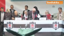 Beşiktaş Kulübünün Mali Kongresi Başladı - Fikret Orman