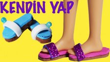Barbie Oyuncak Bebekleri için Terlik Yapımı | Nasıl Yapılır | EvcilikTV