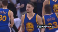 Klay Thompson 11 Üçlük Atarak Rekor Kırdı