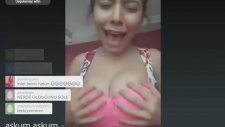 Ardı Ardına Bıngıl Bıngıl Göğüs Show Periscope Tekrarları
