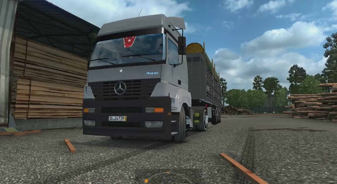 Euro truck simulator mercedes axor #6