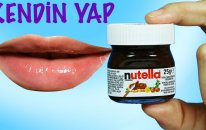 Nutella Lip Balm Yapımı | Dudak Koruyucu Nasıl Yapılır | EvcilikTV