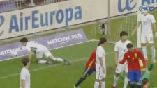 Alvaro Morata'nın Güney Kore'ye attığı gol