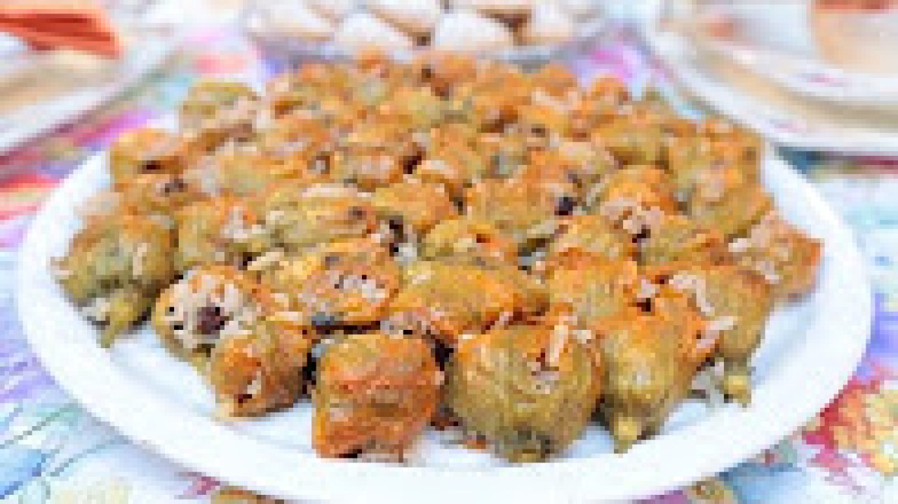 SÜTLÜ KABAK ÇİÇEĞİ DOLMASI TARİFİ SÜTLÜ KABAK ÇİÇEĞİ DOLMASI TARİFİ