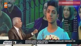 Nihat Hatipoğlu'na İlginç Soru Saça Şekil Vermek Caiz Mi?