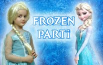 Nil Frozen Karlar ülkesi Elsa Kostüm Partisi | EvcilikTV