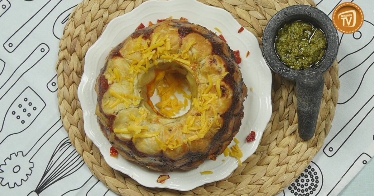 Milföylü Tuzlu Kek Tarifi
