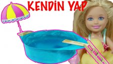Barbie Oyuncak Bebekleri için Havuz Yapımı | Nasıl Yapılır | EvcilikTV