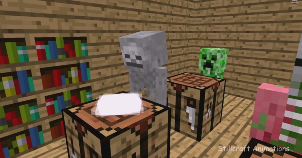 Minecraft  Monster School (Canavar Okulu) Animasyonu 