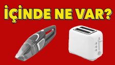Tost Makinası ve Şarjlı Süpürge Kestik - İçinde Ne Var? - Oha Diyorum