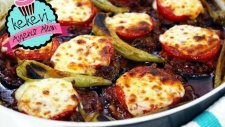 Kıymalı Bostan Patlıcan Kebabı / Patlıcan Musakka Ayşenur Altan Yemek Tarifleri