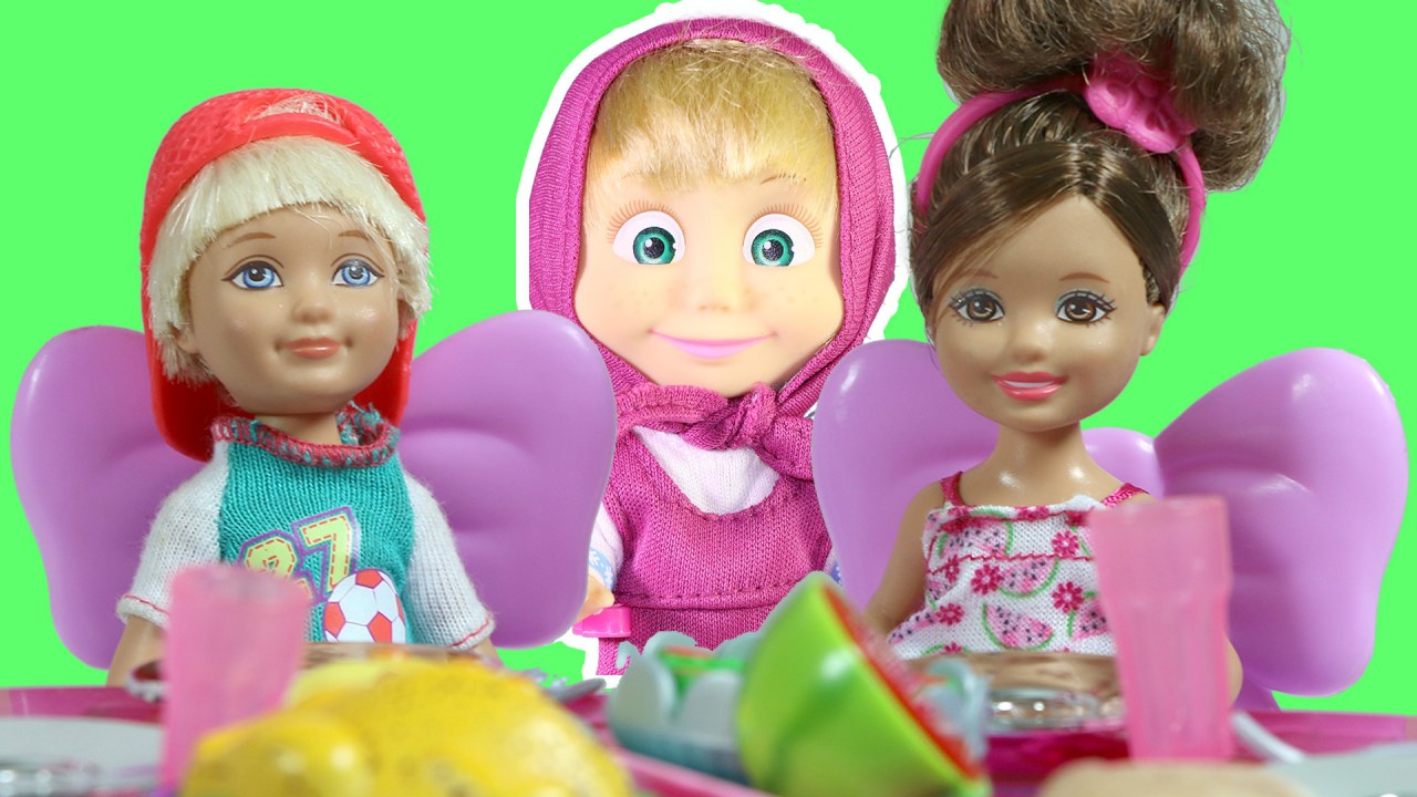 Barbie ve Ailesi Misafir Maşa Hoşgeldin Ramazan 2.Bölüm Evcilik TV
