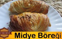 Yeşil Mercimekli Midye Börek Tarifi | Midye Böreği Tarifi - Leziz Yemek Tarifleri