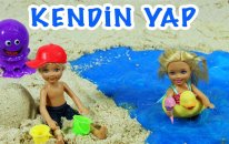 Barbie Oyuncak Bebekleri için Ay Kumu Nasıl Yapılır | EvcilikTV