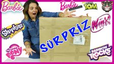 Barbie Fashionistas My Little Pony Shopkins Talking Tom | Dev Sürpriz Oyuncak Kutusu | EvcilikTV