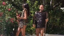 Dani Alves'ten İlginç Dans!